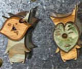 Wooden Korok Magnet